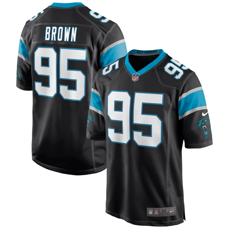 Damiere Byrd 18 Carolina Panthers Jersey Team Game - Black - Image 2