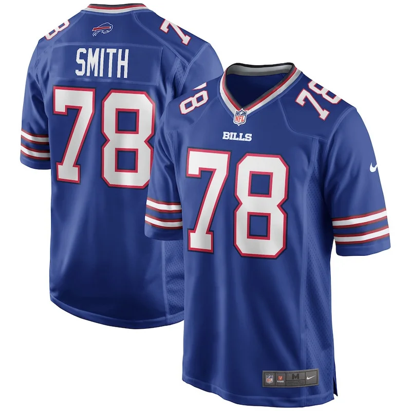 Zach Davidson Buffalo Bills Game Jersey Player - Royal - Image 3