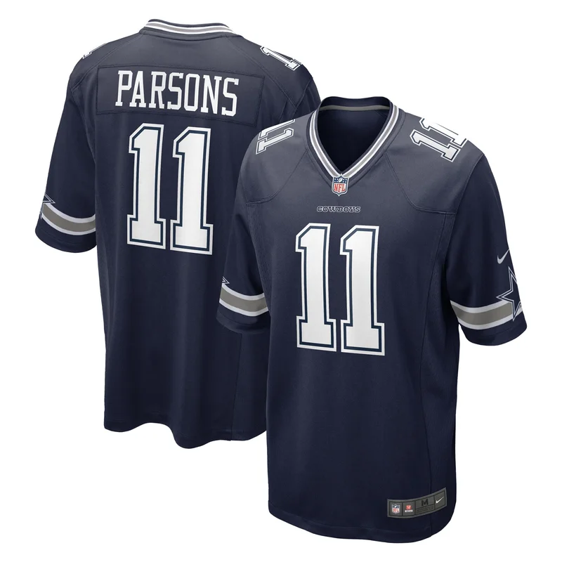 Micah Parsons Dallas Cowboys Jersey Alternate Game - Navy - Image 5