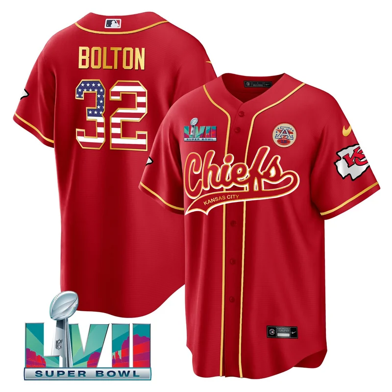Nick Allegretti 73 Kansas City Chiefs Jersey Super Bowl LVII Champions Game - White - Image 5