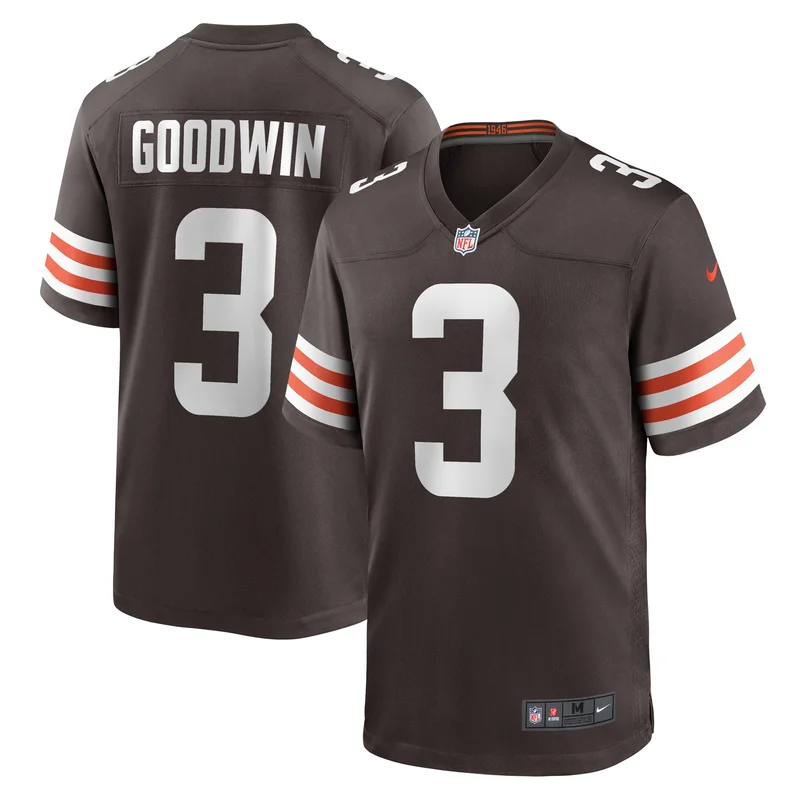 Marquise Goodwin Cleveland Browns Jersey Team Game - Brown