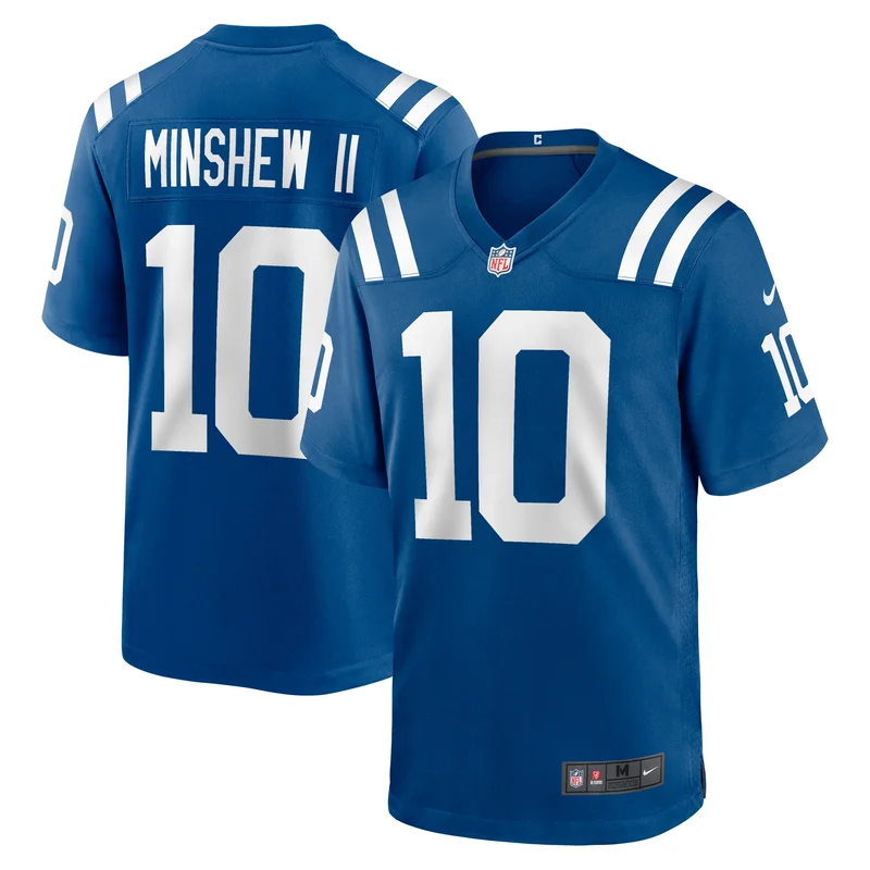 Evan Hull 26 Indianapolis Colts Jersey Team Game - Royal - Image 3