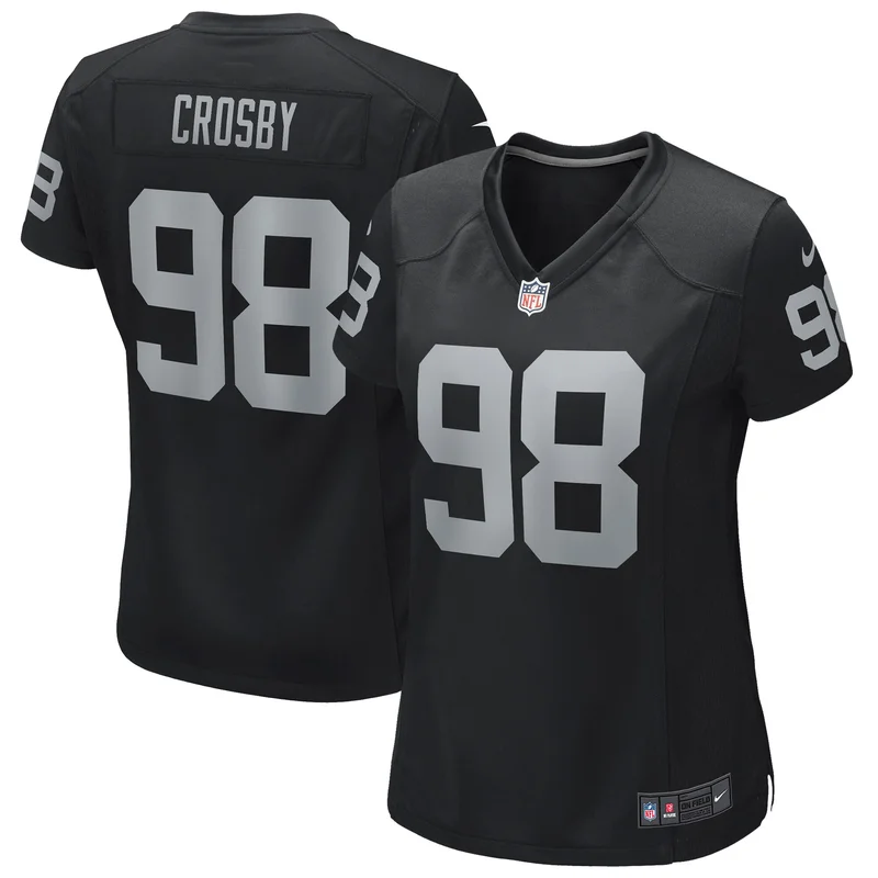 Maxx Crosby Las Vegas Raiders Jersey - Black