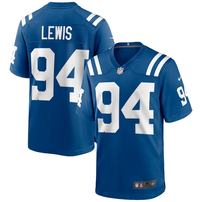 Ryan Hayes 76 Indianapolis Colts Jersey Team Game - Royal - Image 5