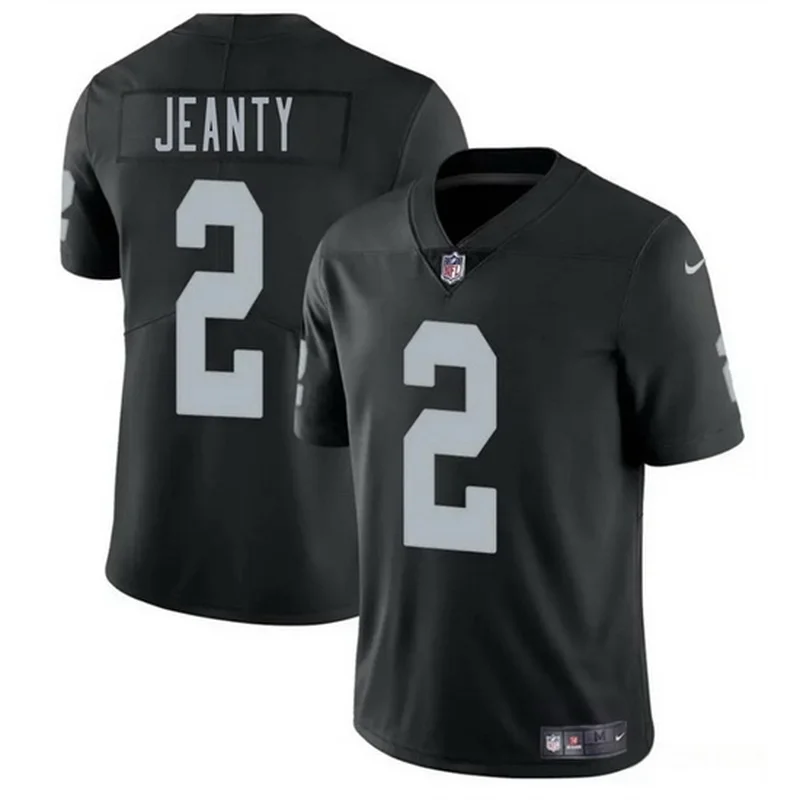 Ken Stabler 12 Las Vegas Raiders Jersey Pro Line Retired - Black - Image 2
