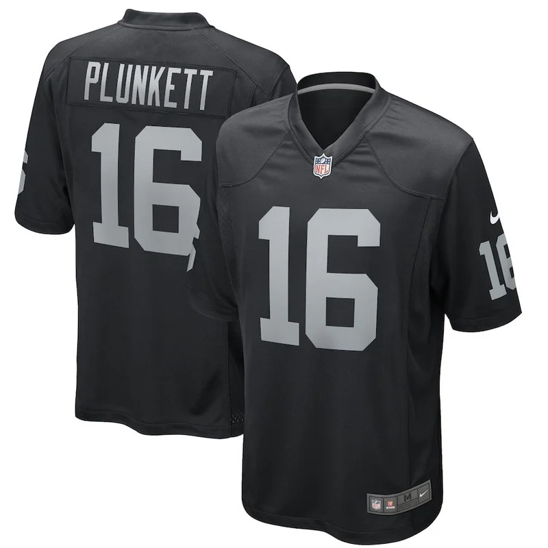 Tre Tucker 11 Las Vegas Raiders Jersey Team Game - Black - Image 5