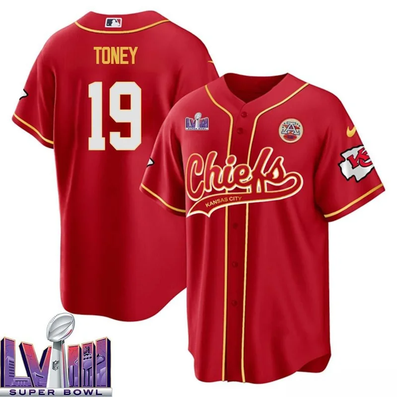 Justyn Ross 8 Kansas City Chiefs Jersey Home Game - Red - Image 2