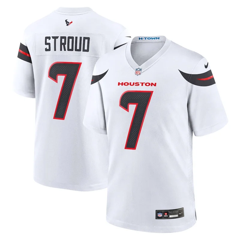Stroud 7 Houston Texans Game Jersey - Navy - Image 3
