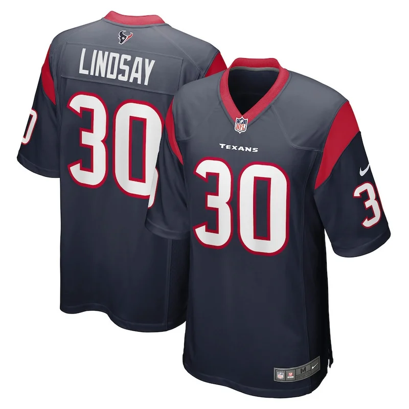 Lance McCutcheon Houston Texans Jersey Team Game - Navy - Image 5