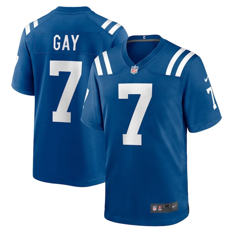 Marvin Harrison Indianapolis Colts Game Jersey Retired Player - Royal - Image 3