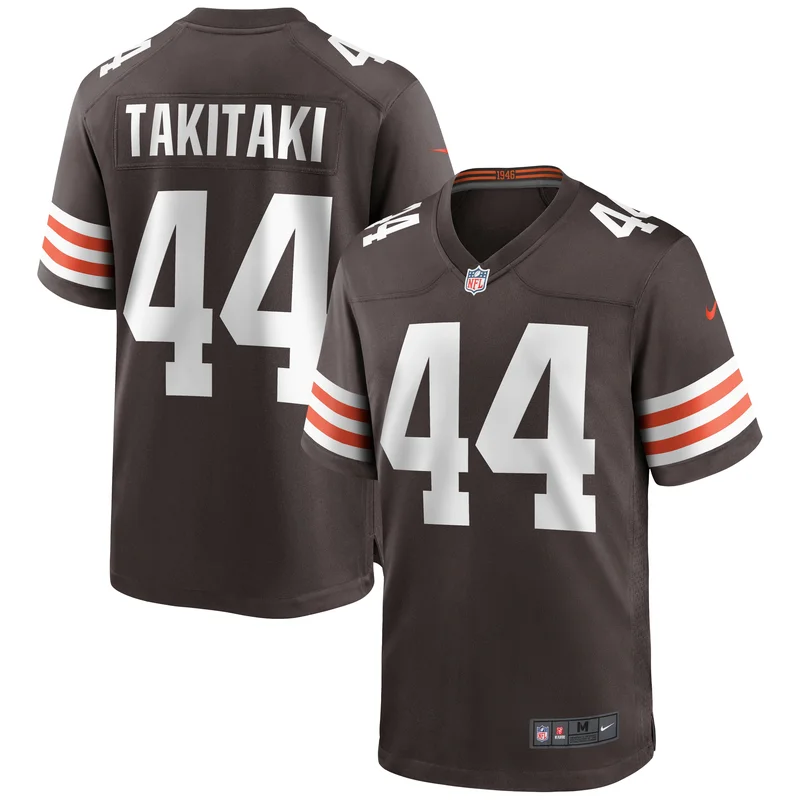 Ronnie Hickman 33 Cleveland Browns Jersey Team Game - Brown - Image 5