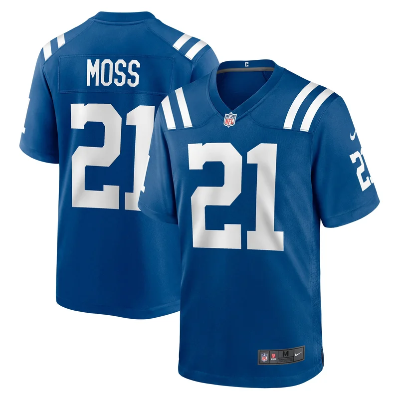 Wesley French Indianapolis Colts Game Jersey Player - Royal - Image 4