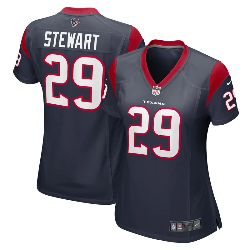 Ross Blacklock 90 Houston Texans Game Jersey - Navy - Image 5