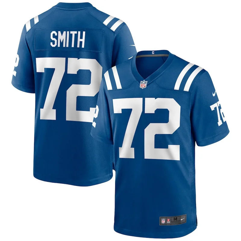 Braden Smith 72 Indianapolis Colts Game Jersey - Royal
