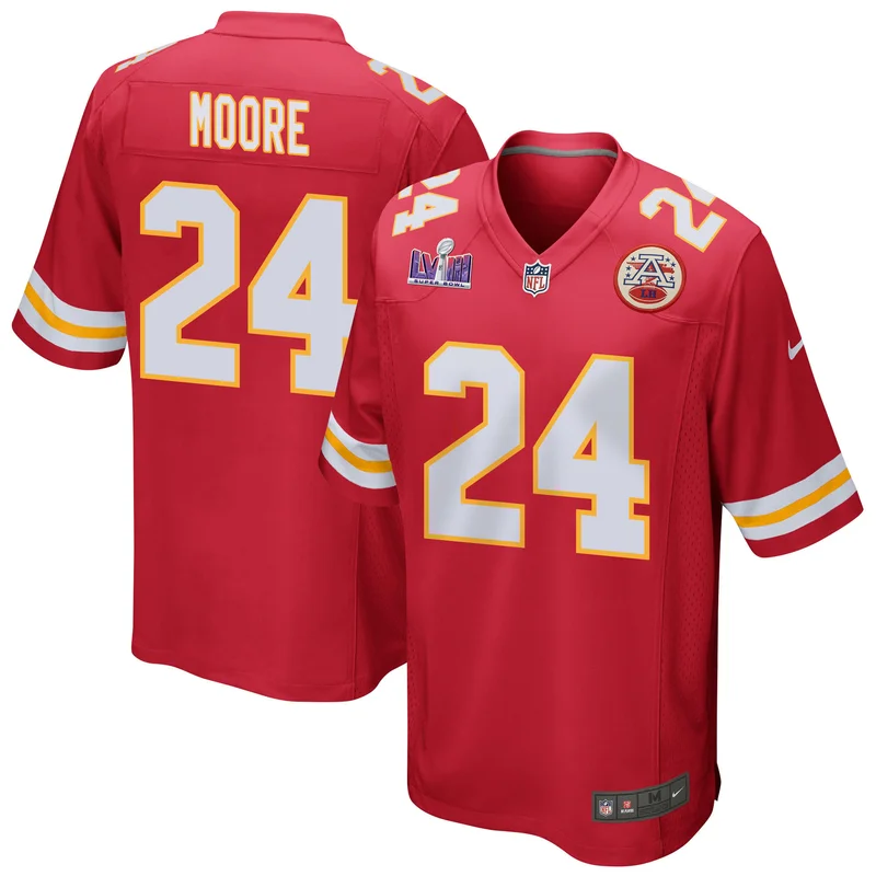 Patrick Mahomes 15 Signed Kansas City Chiefs Jersey Super Bowl LVIII Game - White - Image 5