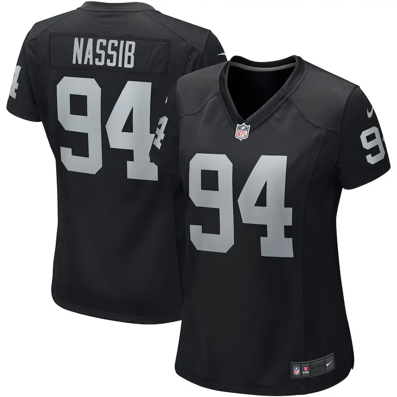 Richard Seymour 92 Las Vegas Raiders Jersey Retired Game - Black - Image 4