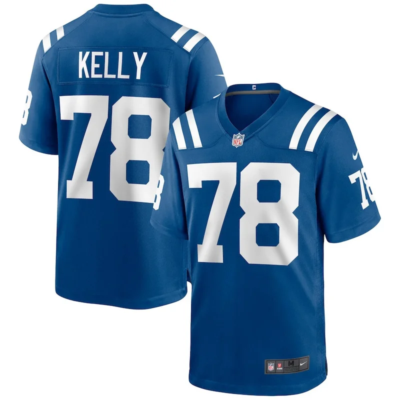 Ryan Hayes 76 Indianapolis Colts Jersey Team Game - Royal - Image 2