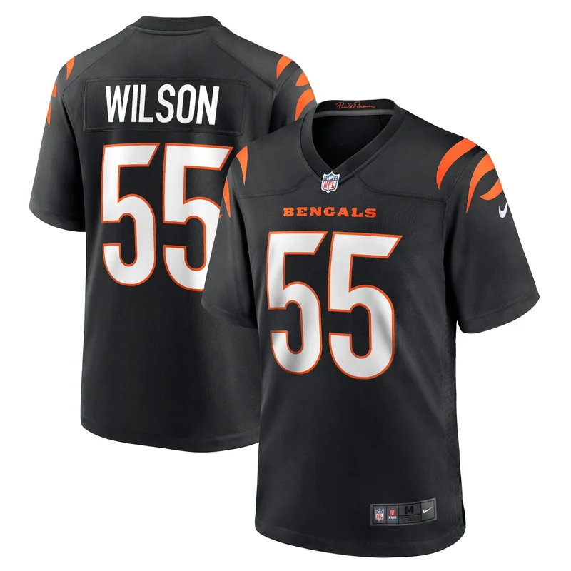Logan Wilson Cincinnati Bengals Game Jersey - Black