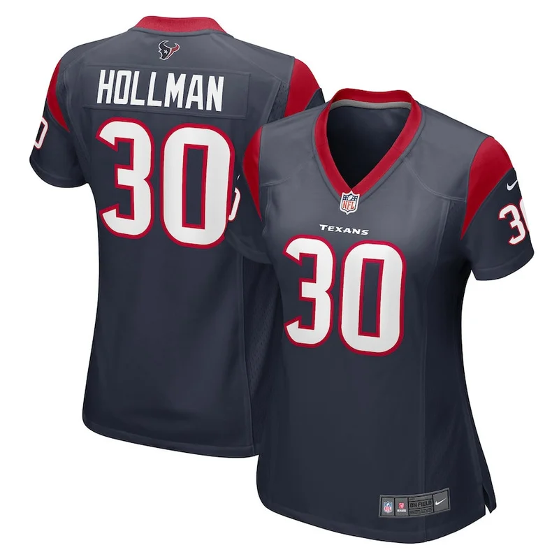 Justin Reid 20 Houston Texans Game Jersey - Navy - Image 2