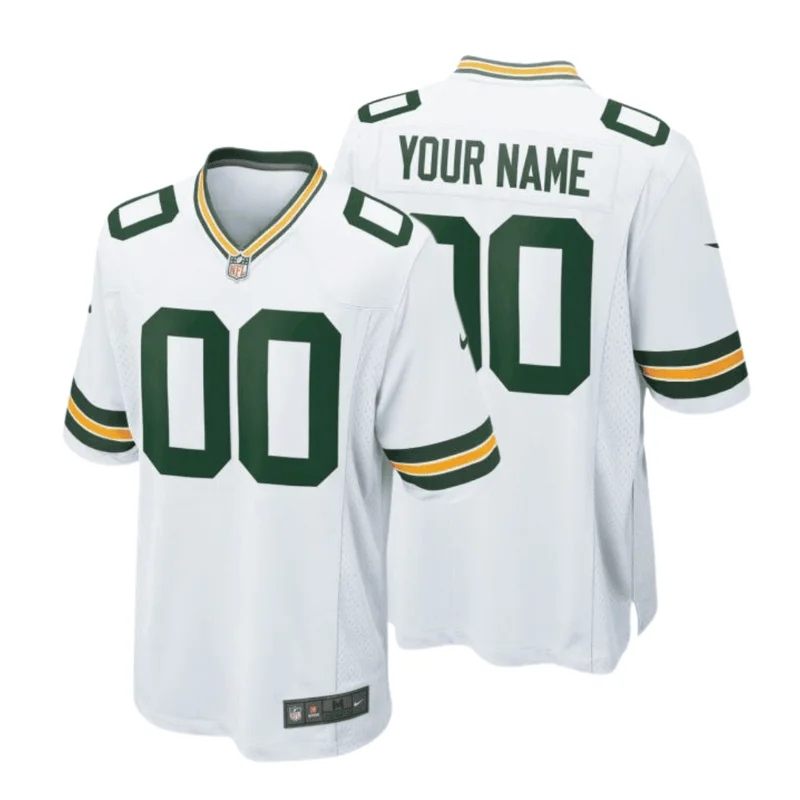 Green Bay Packers Jersey Custom Game - Green - Image 3