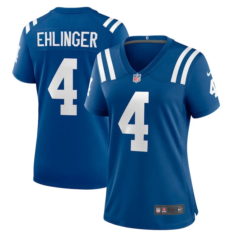 Sam Ehlinger 4 Indianapolis Colts Game Jersey - Royal