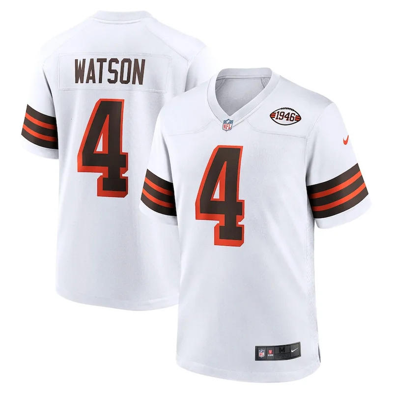 Denzel Ward Cleveland Browns Game Jersey - Brown - Image 4