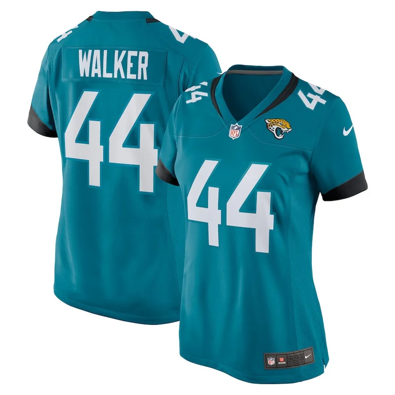Travon Walker 44 Jacksonville Jaguars Jersey - Teal
