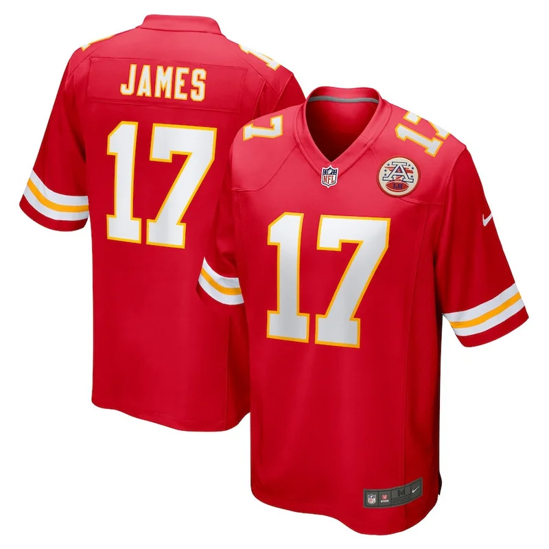 Blaine Gabbert 9 Kansas City Chiefs Game Jersey - Red - Image 4