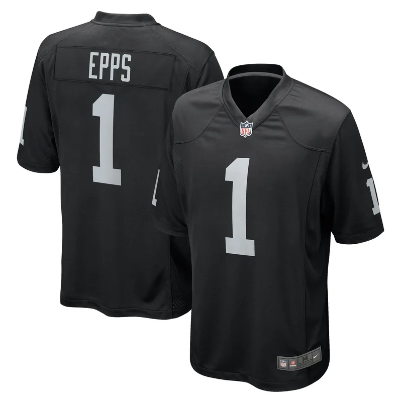 Marcus Epps Las Vegas Raiders Game Jersey Player - Black