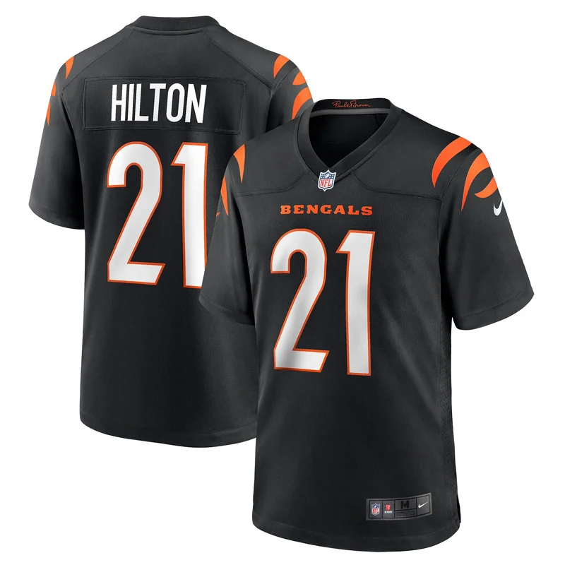Logan Wilson Cincinnati Bengals Game Jersey - Black - Image 5