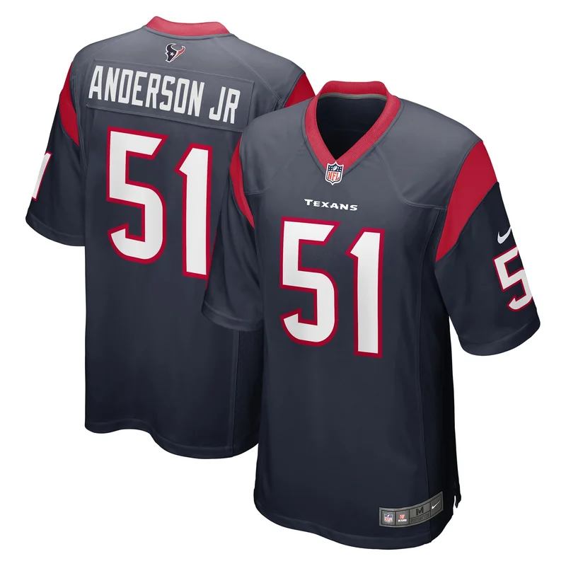 Hassan Ridgeway 97 Houston Texans Game Jersey - Navy - Image 4