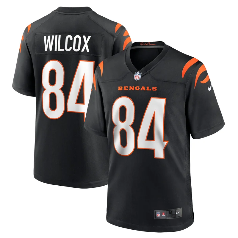 Mitchell Wilcox Cincinnati Bengals Jersey Player Game - Black