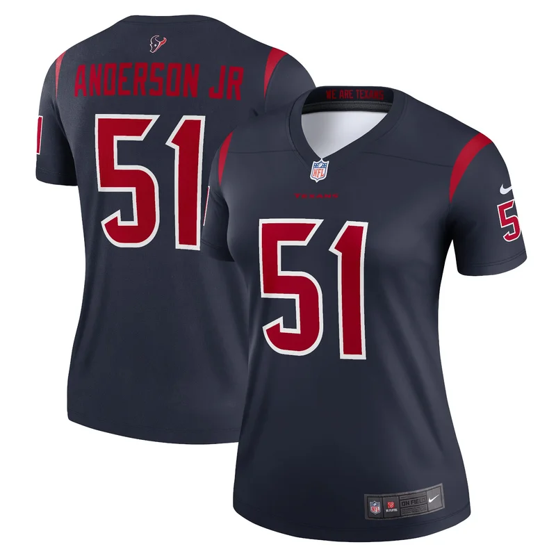 Hassan Ridgeway 97 Houston Texans Game Jersey - Navy - Image 5
