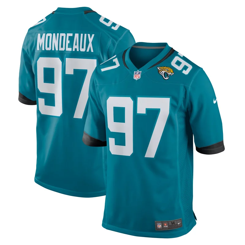Foyesade Oluokun Jacksonville Jaguars Game Jersey Player - Teal - Image 4