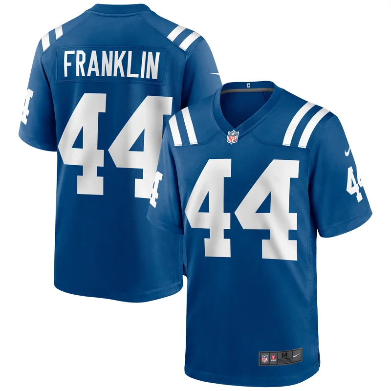 Wesley French Indianapolis Colts Game Jersey Player - Royal - Image 5