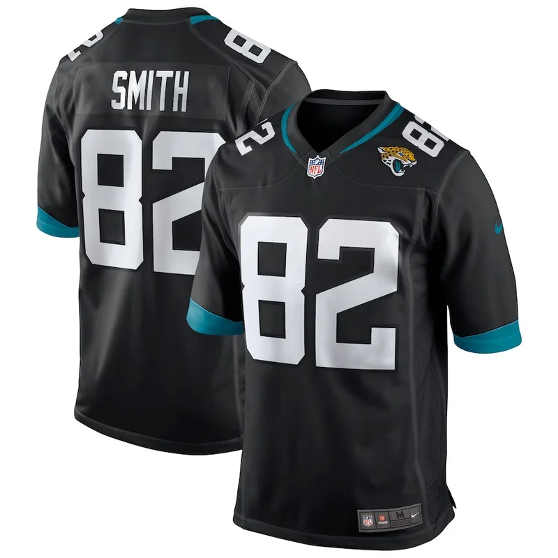 DJ Coleman 54 Jacksonville Jaguars Game Jersey - Teal - Image 4