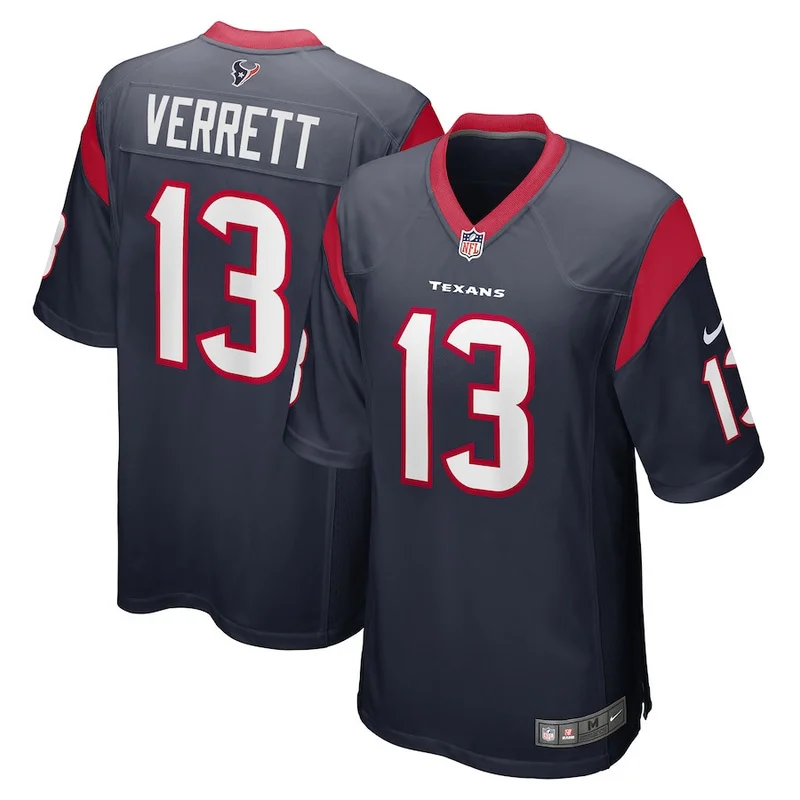 Henderson Houston Texans Jersey Team Game - Navy - Image 5