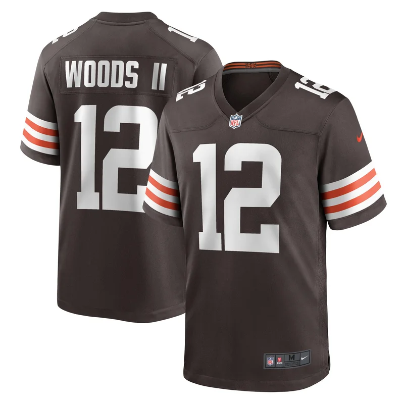Marquise Goodwin Cleveland Browns Jersey Team Game - Brown - Image 5