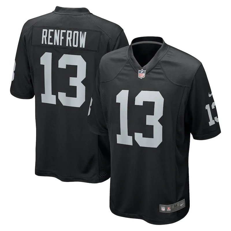 Tre Tucker 11 Las Vegas Raiders Jersey Team Game - Black - Image 4
