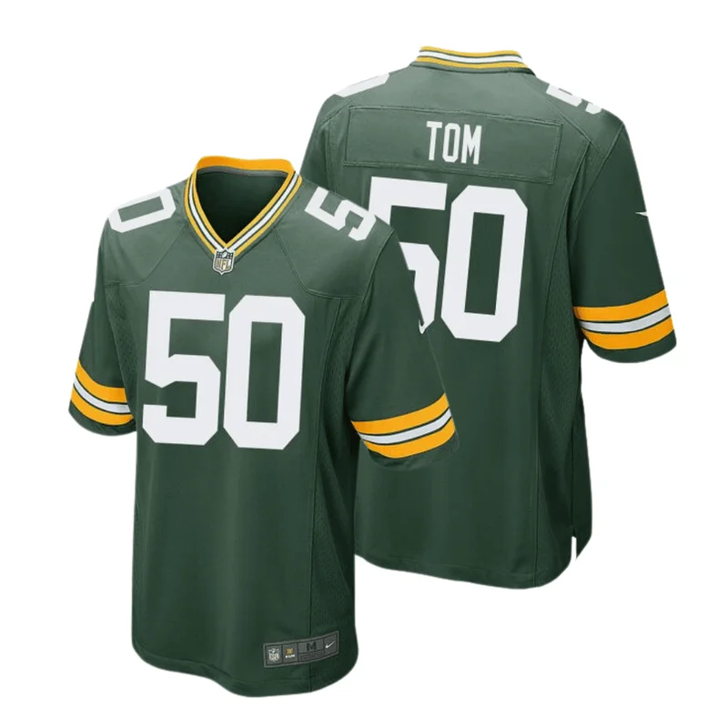 Tucker Kraft 85 Green Bay Packers Jersey Away Game - White - Image 5