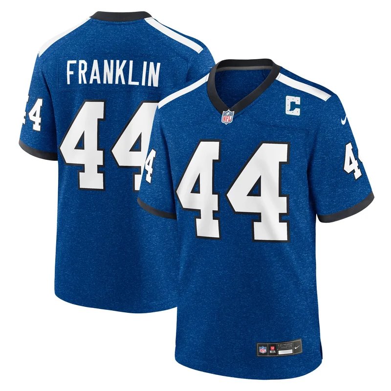 Zaire Franklin Indianapolis Colts Jersey Indiana Nights Alternate Game - Royal