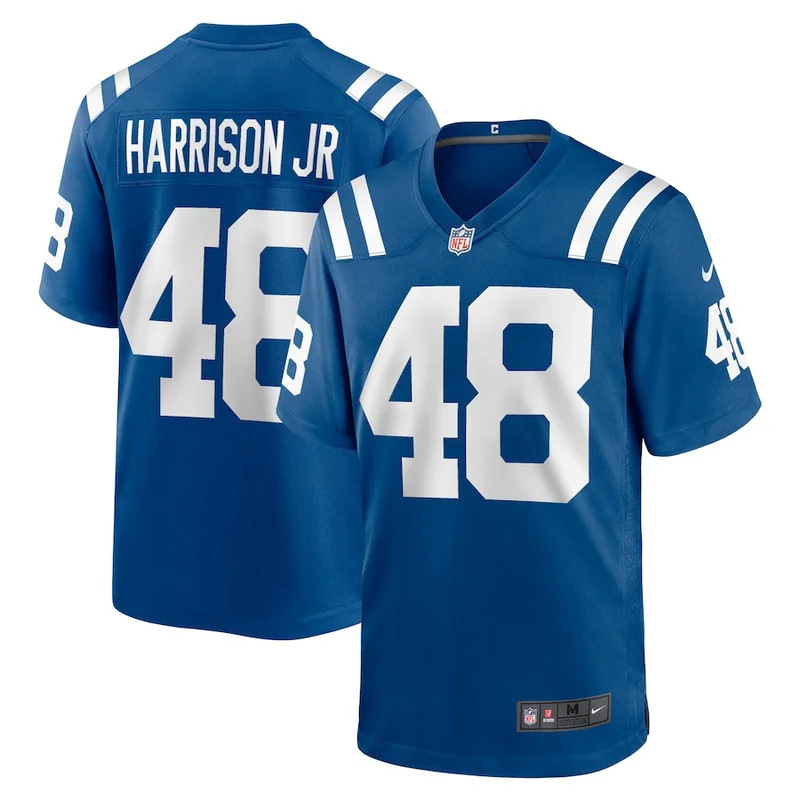 Mo Alie Cox Indianapolis Colts Jersey Indiana Nights Alternate Game - Royal - Image 4