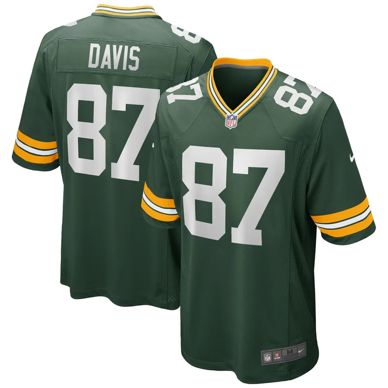 Tucker Kraft 85 Green Bay Packers Jersey Away Game - White - Image 3