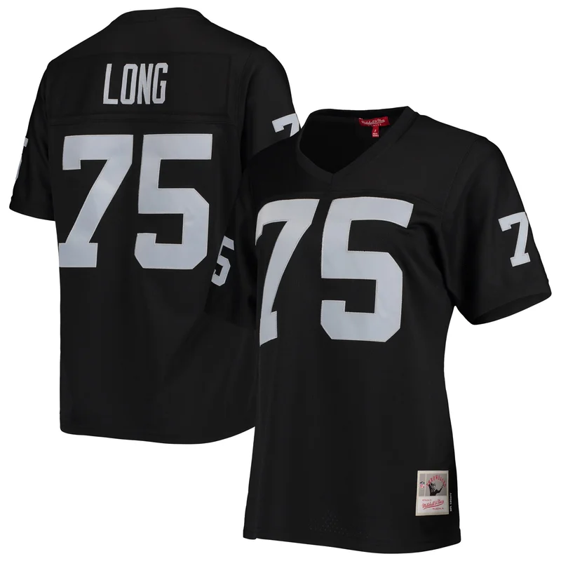 Howie Long Las Vegas Raiders Jersey Retired Player Legacy - Black - Image 2