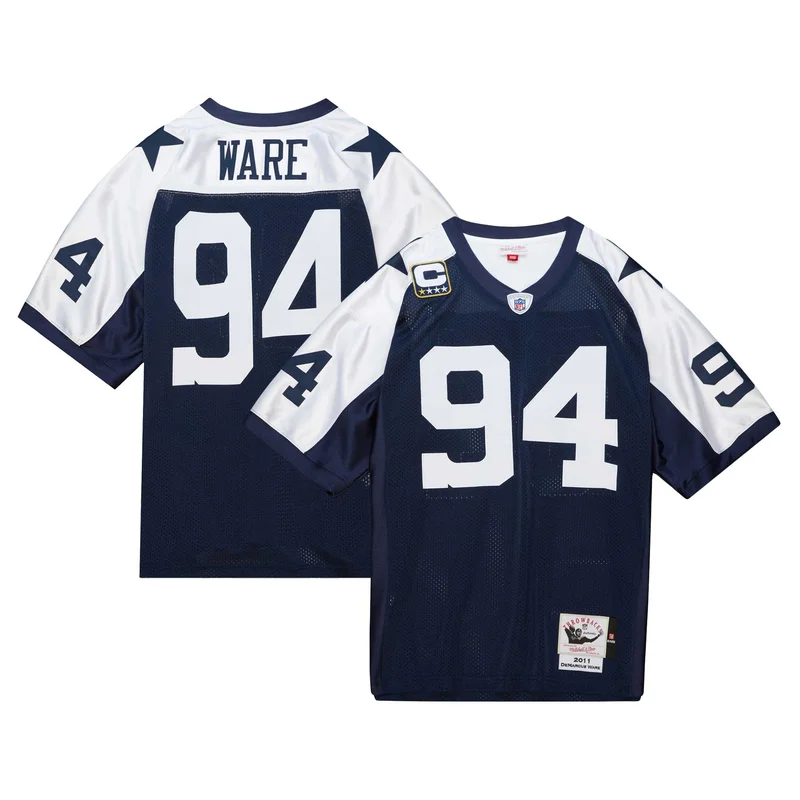 Dallas Cowboys Jersey 2023 Playoffs Iconic Game Custom - White - Image 5