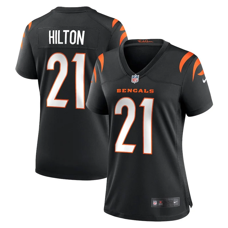 Cam Taylor-Britt 29 Cincinnati Bengals Game Jersey - White - Image 4