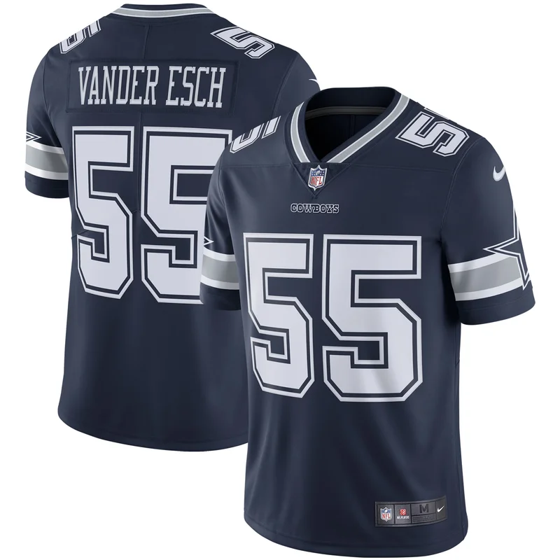 Leighton Vander Esch Dallas Cowboys Jersey Vapor Limited Player - Navy