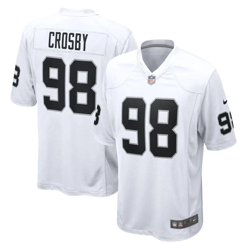 Marcus Epps Las Vegas Raiders Game Jersey Player - Black - Image 4