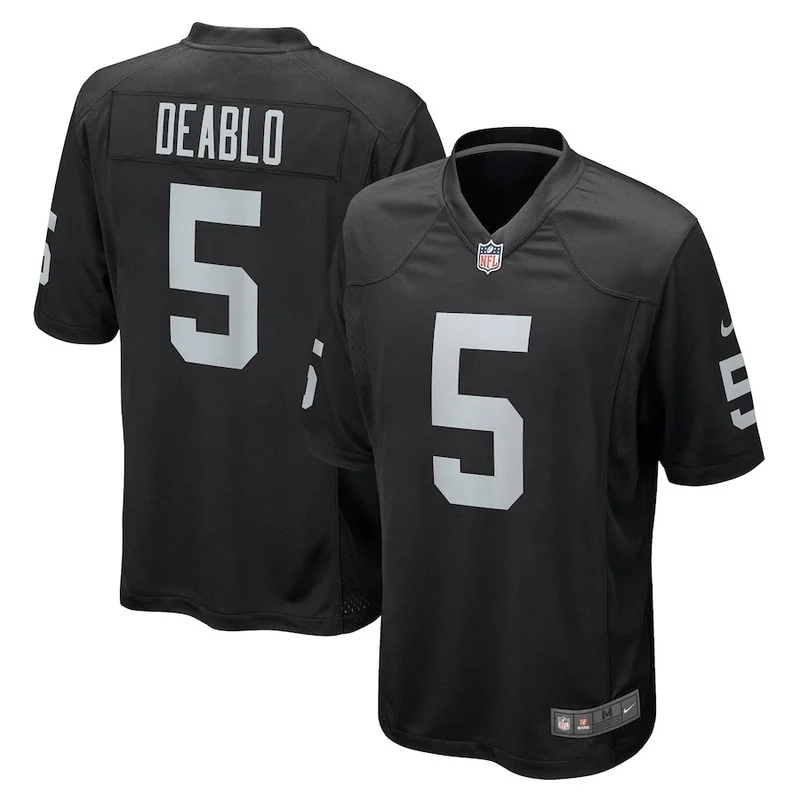 Fred Biletnikoff 25 Las Vegas Raiders Game Jersey Retired - Black - Image 5