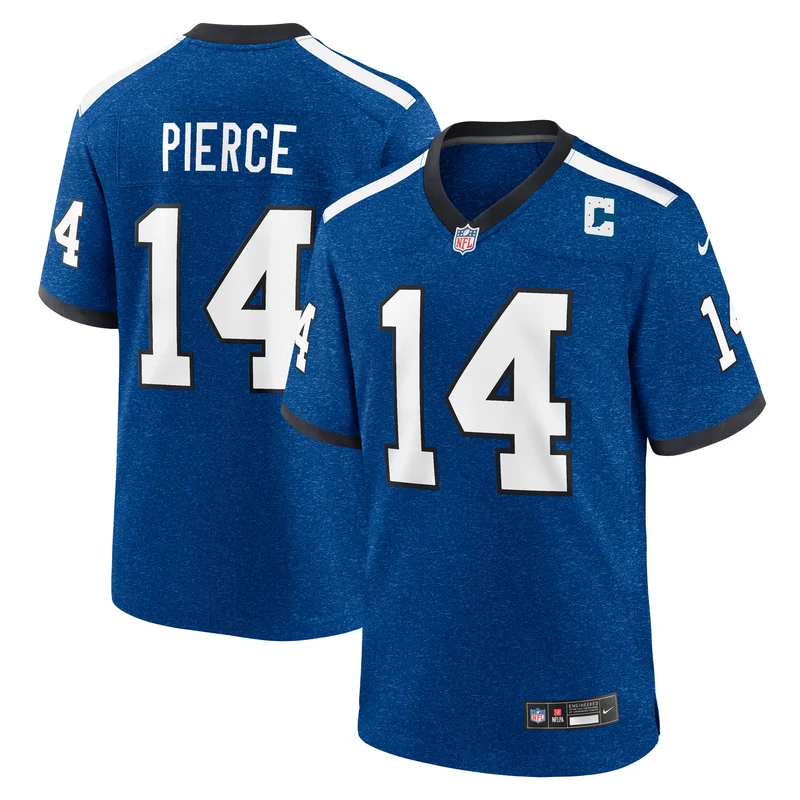 Alec Pierce Indianapolis Colts Jersey Indiana Nights Alternate Game - Royal